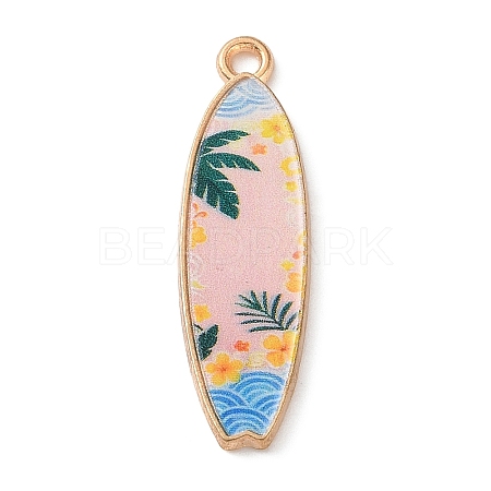 Printed Alloy Pendants AL-CBAFB12-01B-1