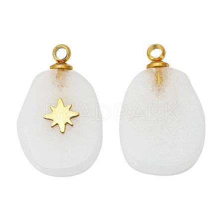 Natural Quartz Crystal Pendants FIND-PW0015-01A-01-1
