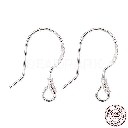 925 Sterling Silver Earring Hooks STER-G011-22-1