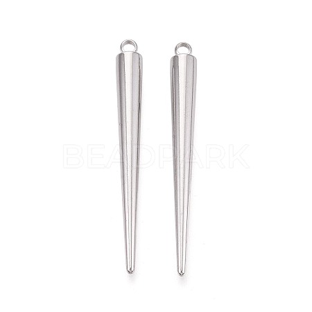 304 Stainless Steel Pendants X-STAS-T075-22F-P-1