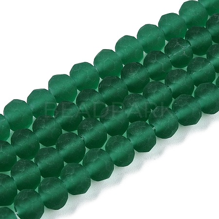Transparent Glass Beads Strands EGLA-A044-T6mm-MD18-1