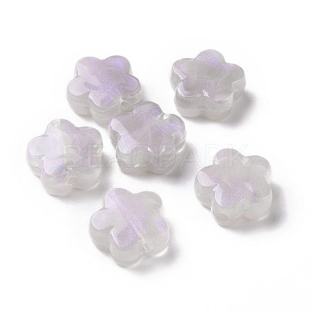 Opaque Acrylic Beads OACR-E014-13E-1