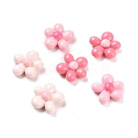 Opaque Resin Cabochons RESI-F045-04A-1