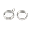 304 Stainless Stee Locket Pendants STAS-S132-16P-01-2