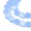 Frosted Transparent Glass Beads Strands LS-GLAA-T032-T10mm-MBB04-3