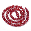 Transparent Glass Beads GLAA-Q066-14mm-B14-2