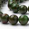 Natural Picture Jasper Beads Strands G-S272-6mm-03-3