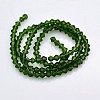 Faceted Bicone Glass Beads Strands X-EGLA-P017-4mm-11-2