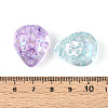 UV Plating Transparent Acrylic Beads OACR-N146-05-3