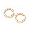 Brass Closed Jump Rings KK-CBA75F9-02-2