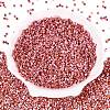 Opaque Picasso Cylinder Glass Beads SEED-Q039-06A-03-2