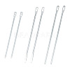 6Pcs 3 Styles Nickel Galvanizing Quick & Easy Drawstring Threader Tool TOOL-DC0001-09-1