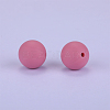 Round Silicone Focal Beads SI-JX0046A-78-2