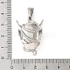 304 Stainless Steel Pendants STAS-F363-09P-3