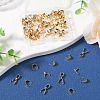 201 Stainless Steel Snap on Bails & Ice Pick Pinch Bails & Pendant Pinch Bails STAS-TA0006-34-5