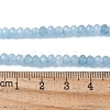 Dyed Natural Malaysia Jade Rondelle Beads Strands G-E316-2x4mm-64-2