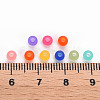 Frosted Transparent Acrylic Beads X-MACR-S371-11A-4