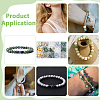 420Pcs Natural & Synthetic Mixed Gemstone Round Beads with 40Pcs Iron Rhinestone Spacer Beads DIY-ME0001-16-5