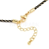 2MM Nylon Braided Cord Necklace Making MAK-A019-02G-23-3