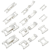 12Pcs 4 Styles Eco-Friendly Brass Watch Band Clasps KK-ME0002-74-1