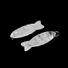 Natural Quartz Crystal Carved Pendants G-G314-01G-09-2