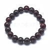Natural Brecciated Jasper Bead Stretch Bracelets BJEW-K212-A-040-2