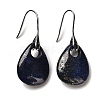 Natural Lapis Lazuli Teardrop Dangle Earrings EJEW-I315-02P-02-1