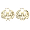 304 Stainless Steel Bat Hoop Earrings for Women EJEW-R156-08G-1