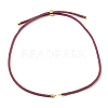 Nylon Cords Necklace Making AJEW-P116-03G-01-1