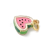 Brass Enamel Pendants KK-H523-01D-G-2