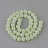 Synthetic Crackle Quartz Beads Strands X-GLAA-S134-8mm-08-4