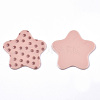 Opaque Printed Acrylic Cabochons MACR-N011-002-C01-1