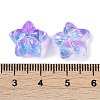 Transparent Spray Paint Glass Beads X1-GLAA-H035-02K-3