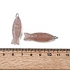Natural Mixed Stone Carved Pendants G-G314-01P-4