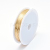 Eco-Friendly Round Copper Jewelry Wire CWIR-P001-01-0.8mm-2
