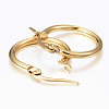 304 Stainless Steel Hoop Earrings EJEW-H344-02G-2