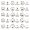 Unicraftale 30Pcs 304 Stainless Steel Stud Earring Findings STAS-UN0048-03-1