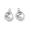 304 Stainless Steel Charms SA-CBA11D7-02P-1