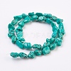 Natural Magnesite Beads Strands G-K271-01-2