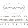 Alloy Oval Link Chains LCHA-L002-06P-2