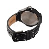 High Quality Men's Stainless Steel Leather Quartz Wrist Watches WACH-N032-09-4