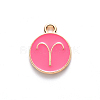 Alloy Enamel Pendants ENAM-S124-01B-03A-2