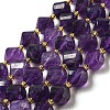 Natural Amethyst Beads Strands G-M443-B02-01-1