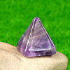 Natural Amethyst Healing Pyramid Figurines PW-WG30742-06-1