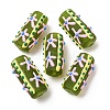 Handmade Lampwork Enamel  Beads LAMP-B051-01D-1