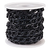 Oval Oxidation Aluminum Curb Chains CHA-TA0001-13-1