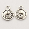 Feng Shui Tibetan Style Alloy Charms Pendants TIBEP-A039-AS-NF-2