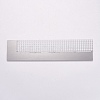 Stainless Steel Diamond Drawing Ruler Dot Drill Tool TOOL-WH0117-25-2