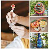 6Pcs 5 Colors DIY Alloy Beadable Crochet Hooks AJEW-TA0003-51-9
