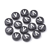 Opaque Acrylic Beads SACR-N002-02V-2